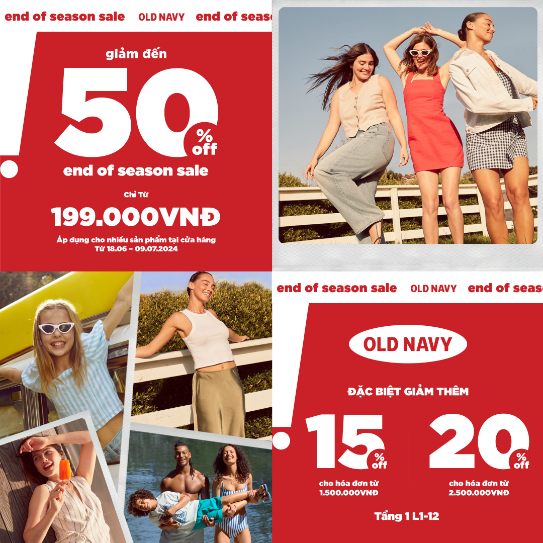 𝗘𝗡𝗗 𝗢𝗙 𝗦𝗘𝗔𝗦𝗢𝗡 𝗦𝗔𝗟𝗘 - SIÊU ƯU ĐÃI ĐẾN 50%++, ĐỒNG GIÁ TỪ 199.000 🔥