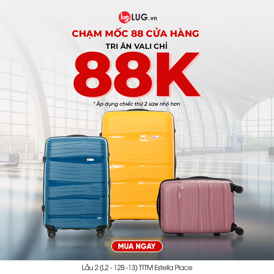 SPECIAL PRICE 88K - CONGRATULATION ON LUG OPENING THE 88th STORE