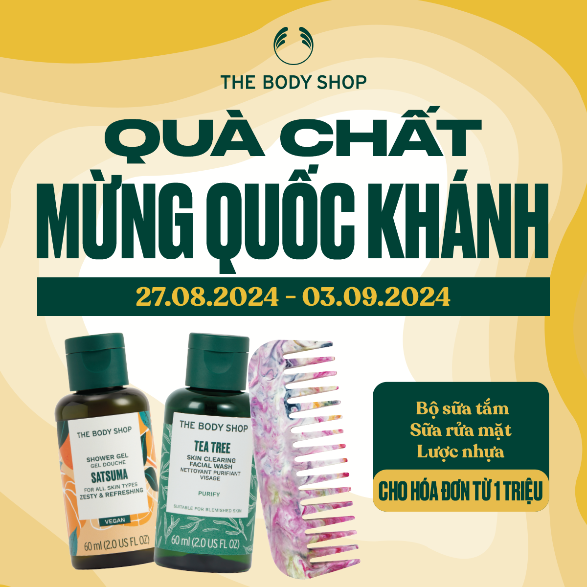 💥CELEBRATING INDEPENDENCE DAY WITH SPECIAL DEAL AT THE BODY SHOP💥