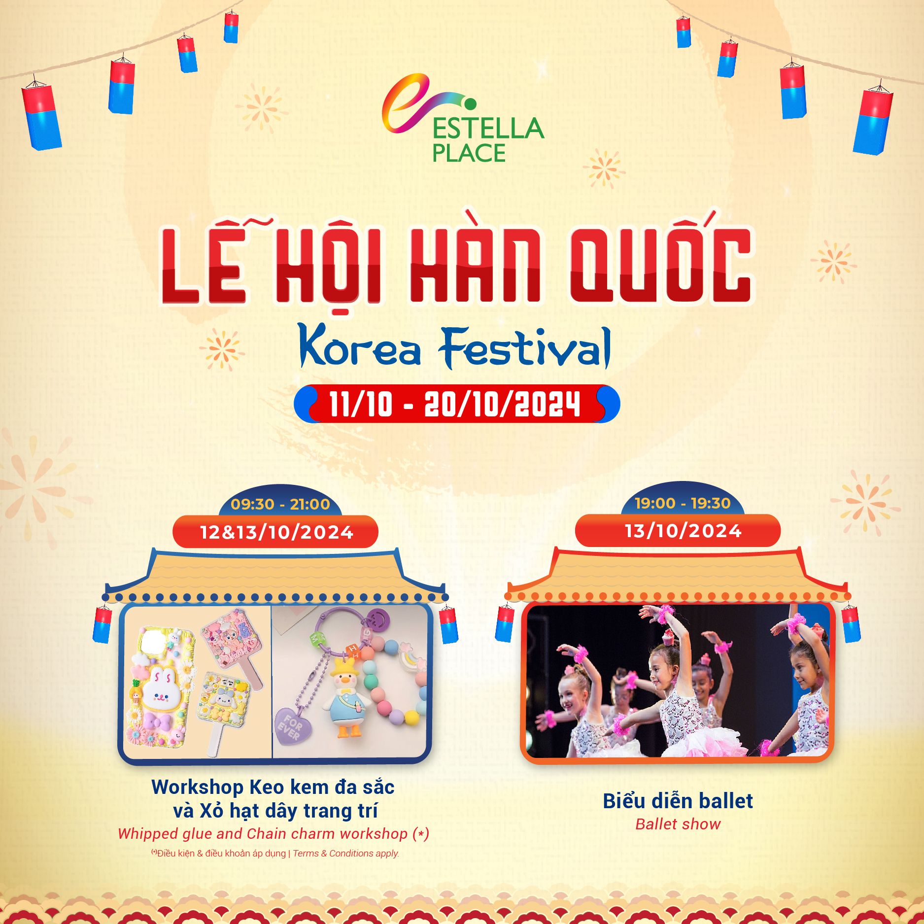 🍂KOREA CULTURE ACTIVITIES SCHEDULE🍂(12 & 13/10/2024)
