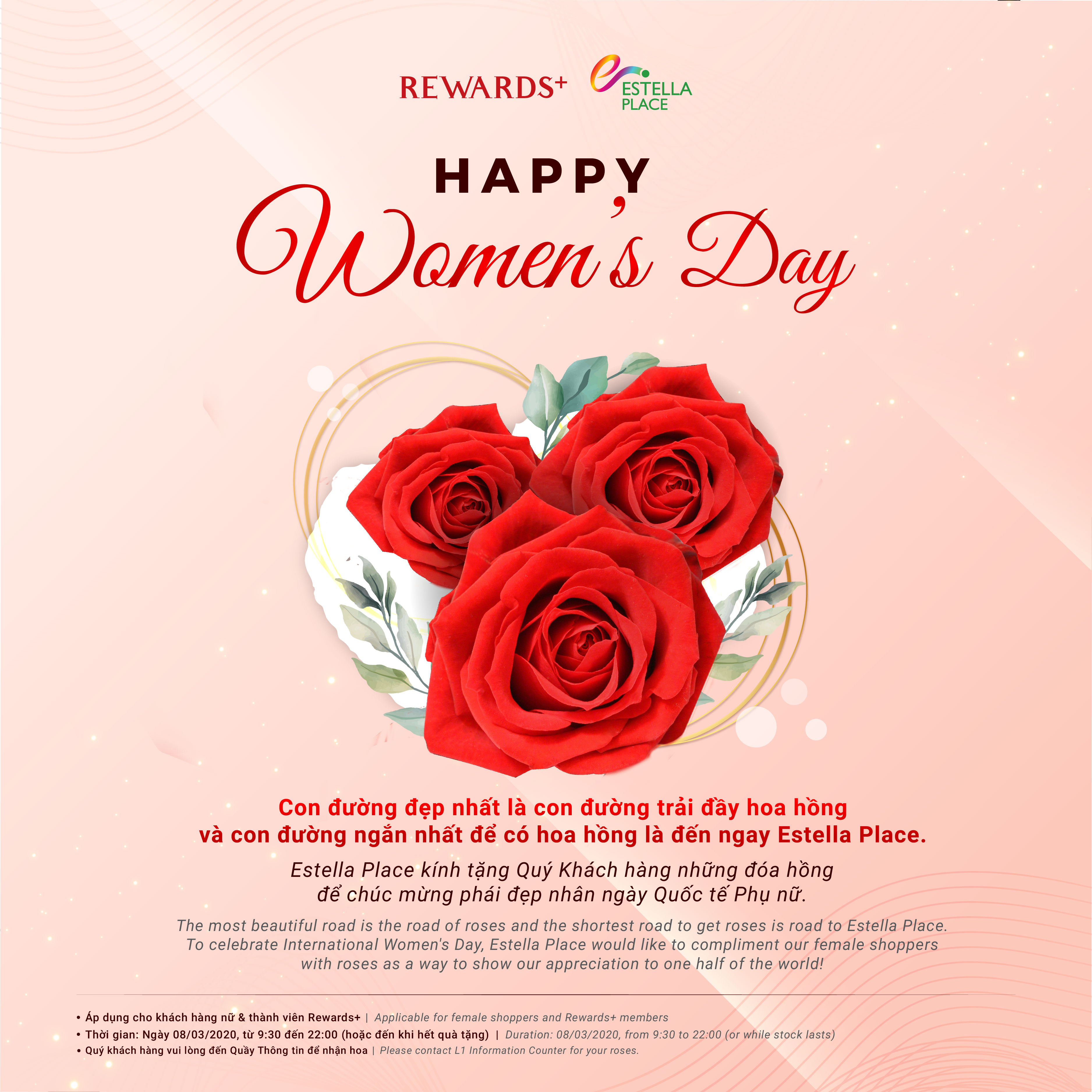 HAPPY INTERNATIONAL WOMEN'S DAY
