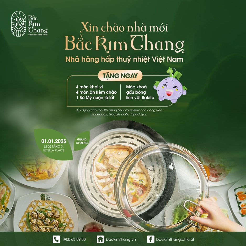 🎉BAC KIM THANG CELEBRATES THE GRAND OPENING OF ITS NEW HOME AT ESTELLA PLACE 🎉