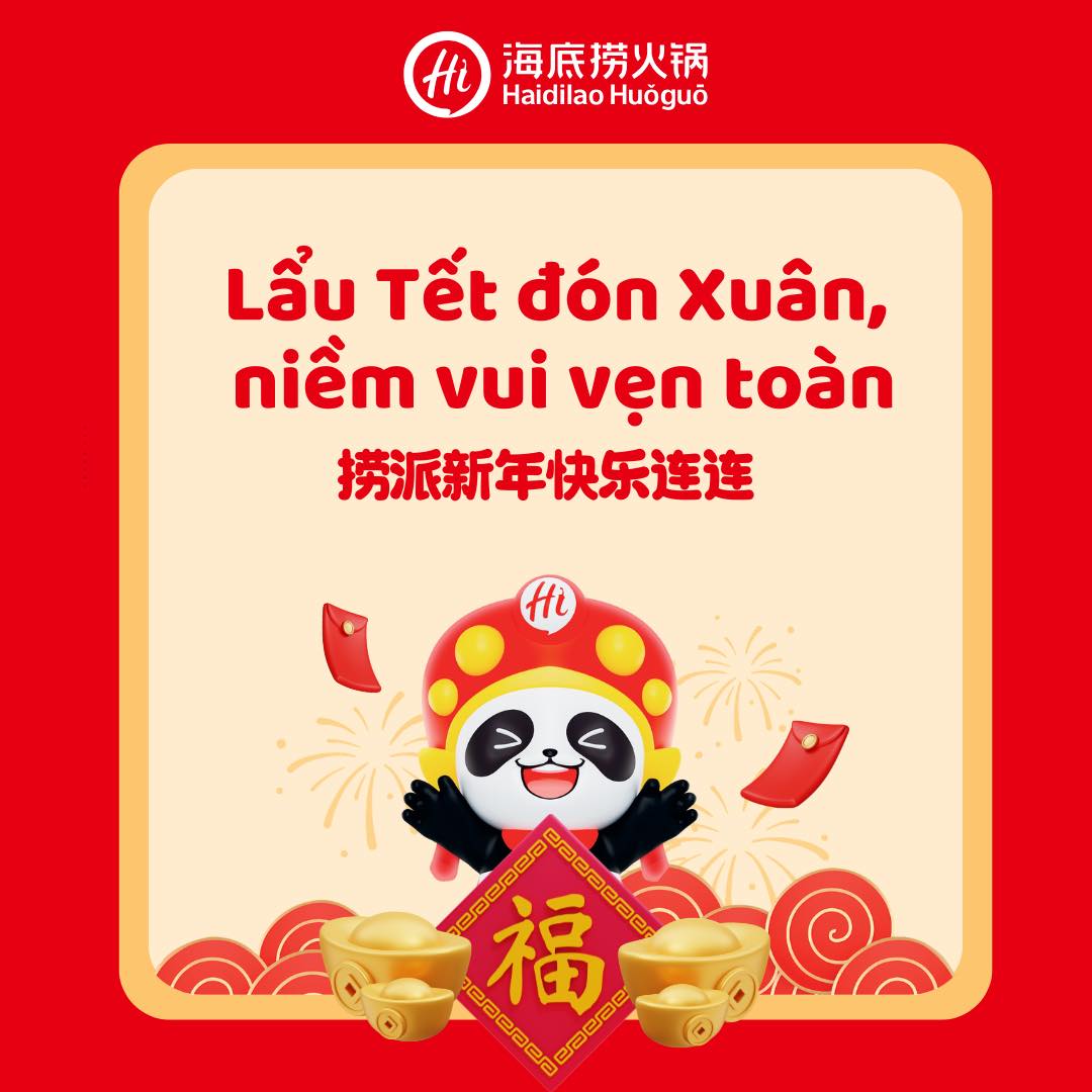 💥OPENING HOURS FOR LUNAR NEW YEAR – HAIDILAO ESTELLA PLACE
