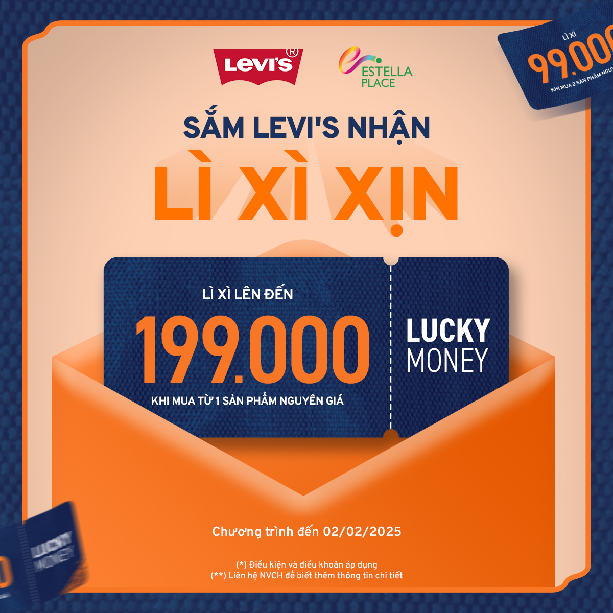🌸LEVI'S LUCKY MONEY - SẮM LEVI'S, NHẬN LÌ XÌ XỊN🌸