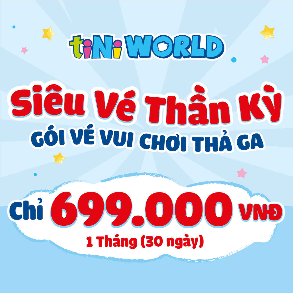 💥TINIWORLD ESTELLA PLACE MAGIC KEY 2025 – ENJOY UNLIMITED FUN ONLY 699K/MONTH!