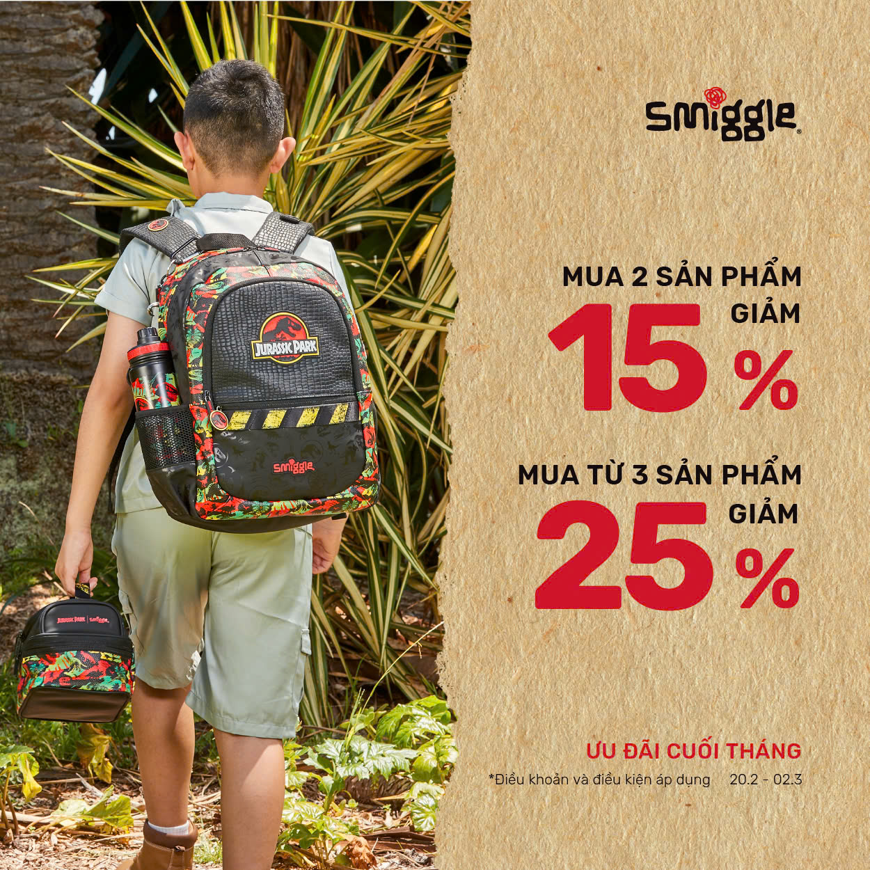 TAKE ADVANTAGE OF THE SUPER HOT END OF MONTH PROMOTION FROM SMIGGLE! 🔥