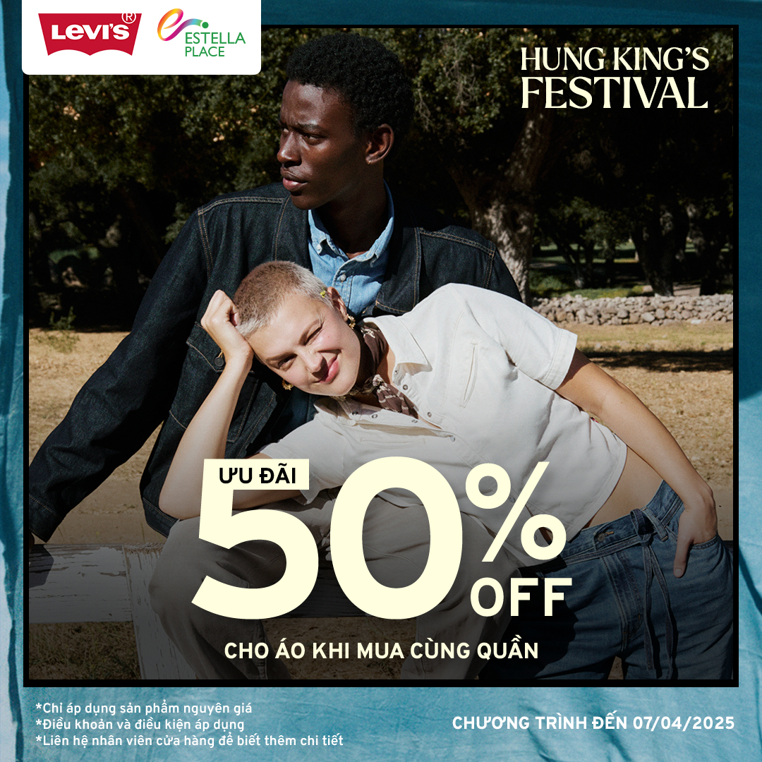 HAPPY HUNG KING’S FESTIVAL – HOT DEALS 50% OFF FOR TOP ITEMS