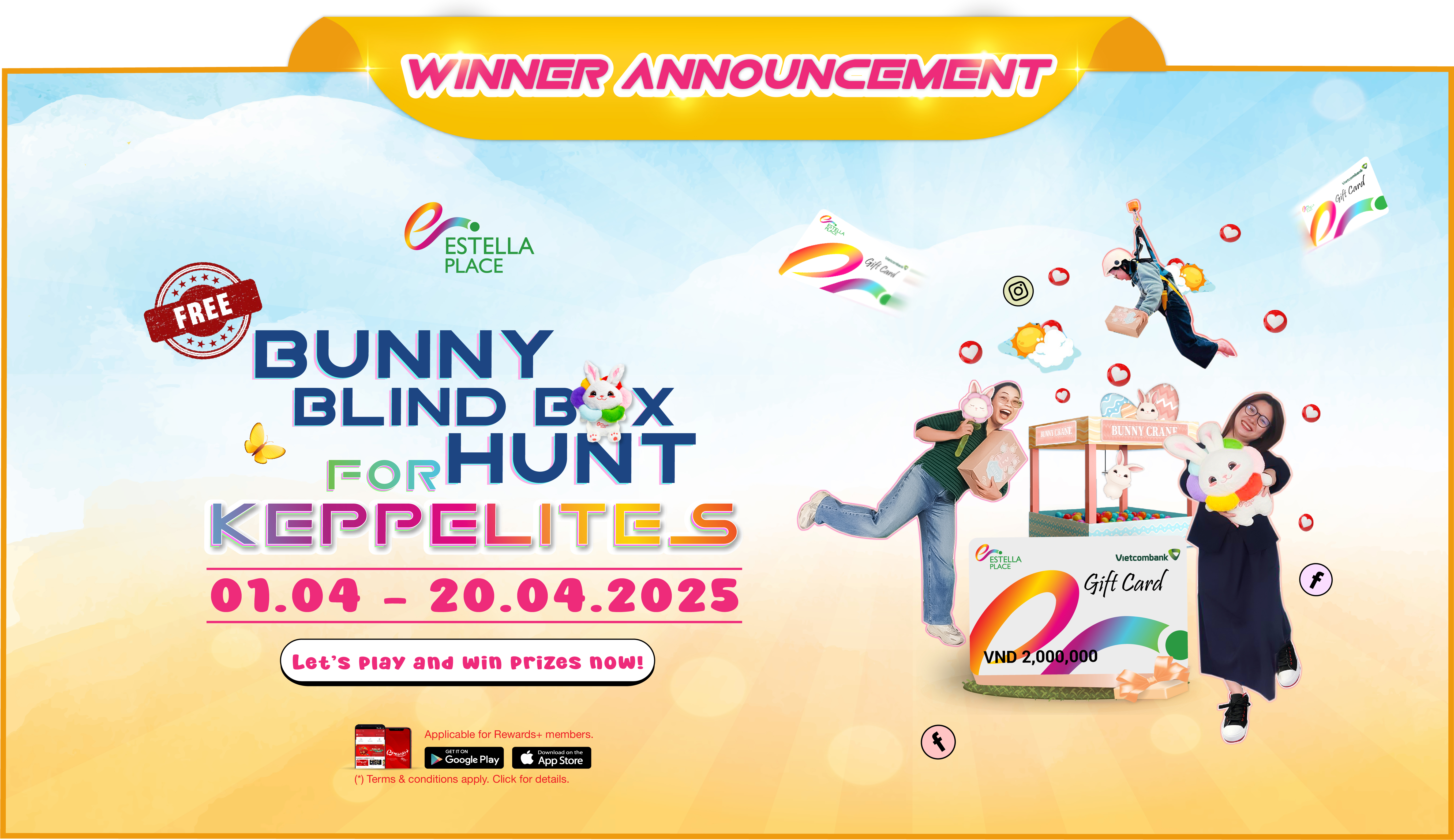 [WINNER ANNOUNCEMENT] FREE BUNNY BLIND BOX HUNT FOR KEPPELITES