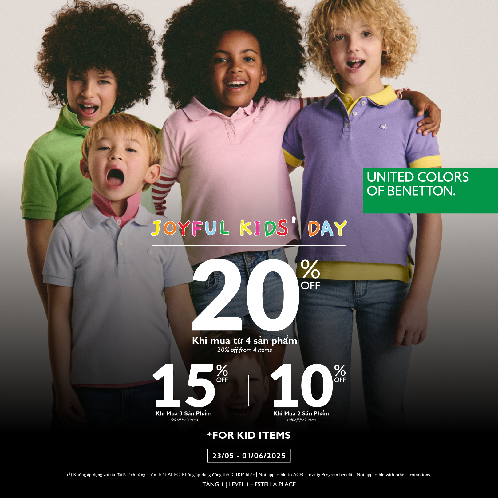 UNITED COLORS OF BENETTON - JOYFUL KID'S DAY