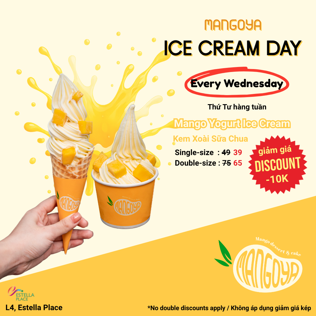 🍦 ICE CREAM DAY AT MANGOYA!