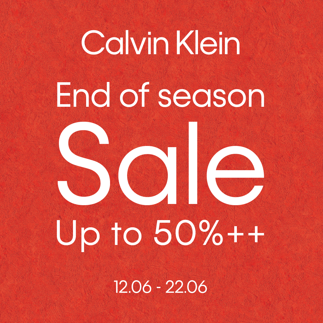 CALVIN KLEIN - END OF SEASON SALE UP TO 50%++