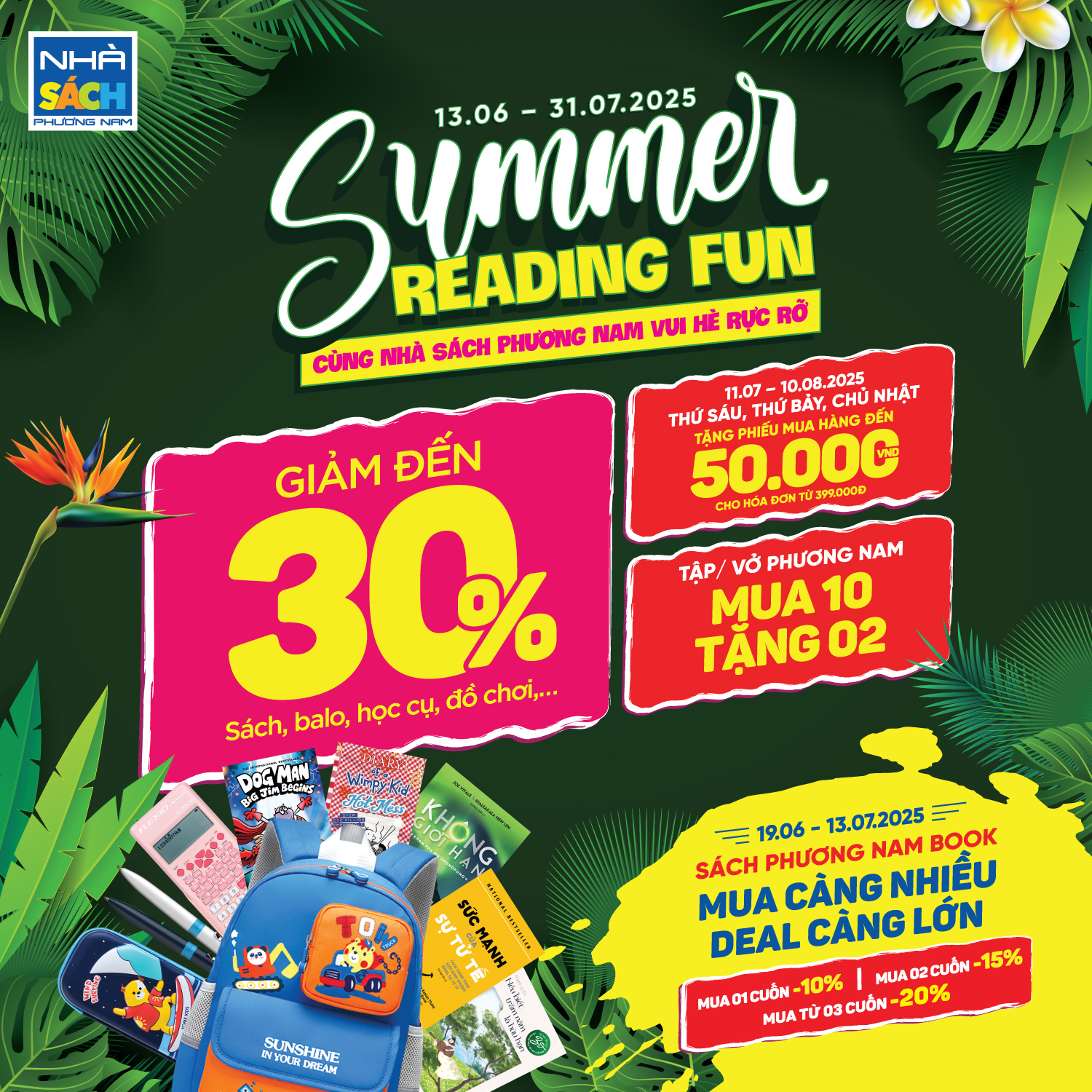 SUMMER READING FUN – A JOYFUL SUMMER OF READING WITH PHƯƠNG NAM