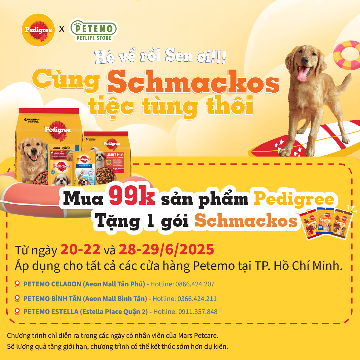 🌞 HEYYY, SUMMER’S HERE – TIME TO PARTY WITH PEDIGREE AT PETEMO! 🌞