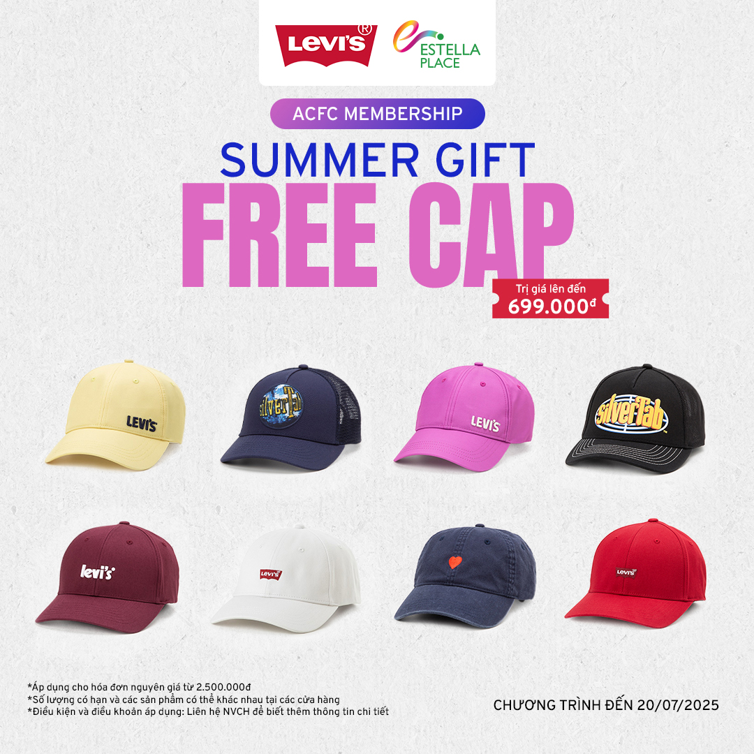 FEEL YOUR VIBE, GET A LEVI'S CAP GIFT 🧢