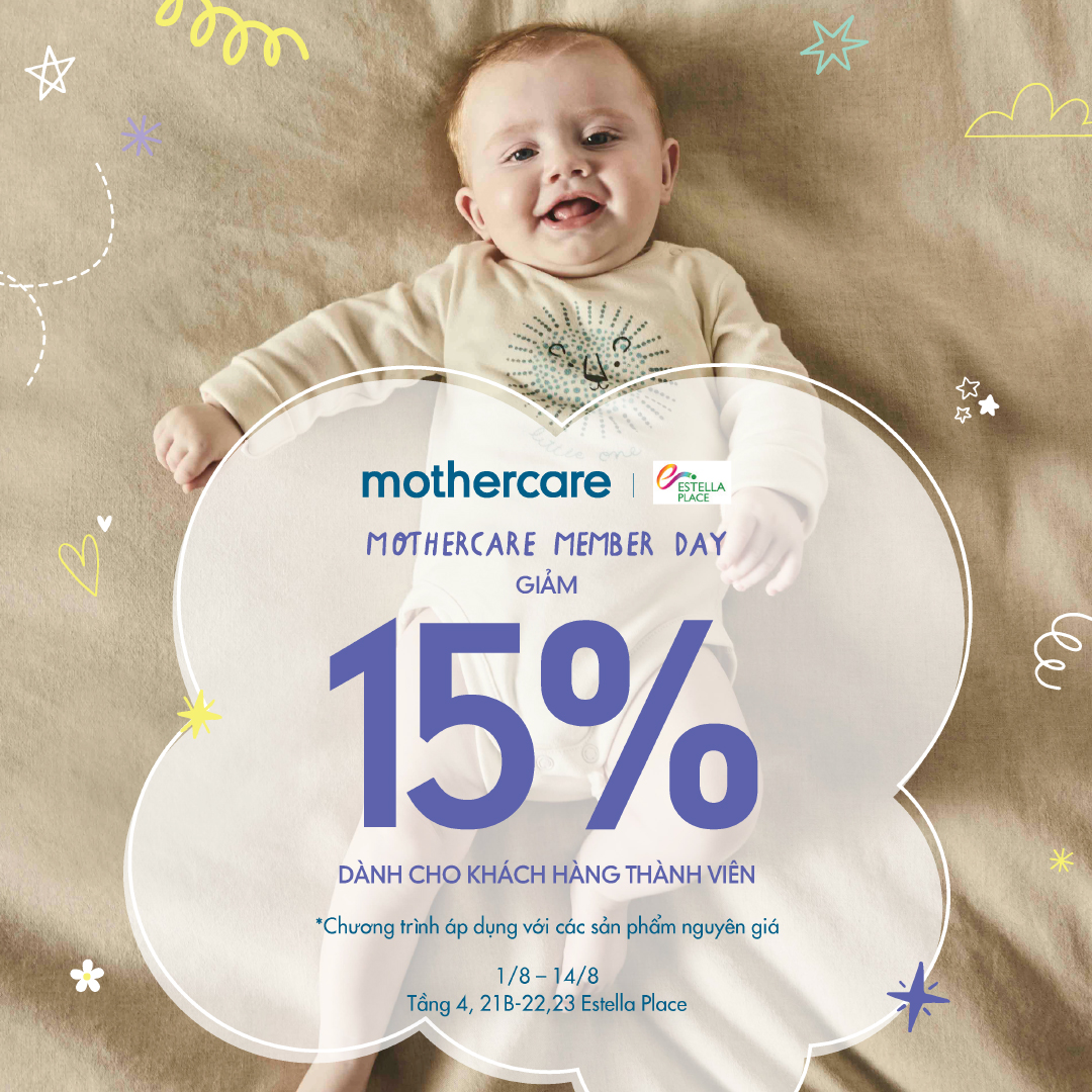 𝗠𝗢𝗧𝗛𝗘𝗥𝗖𝗔𝗥𝗘 𝗠𝗘𝗠𝗕𝗘𝗥 𝗗𝗔𝗬 - SALE 15% OFF FOR MEMBERS