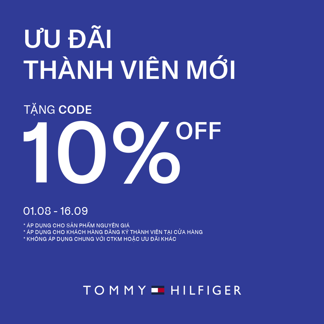 TOMMY HILFIGER - NEW MEMBER OFFER