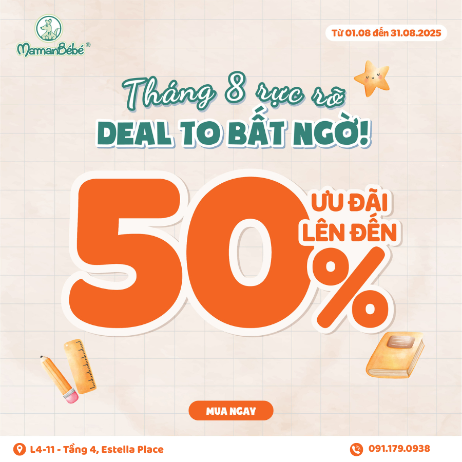 🧡 THÁNG 8 RỰC RỠ - DEAL TO BẤT NGỜ