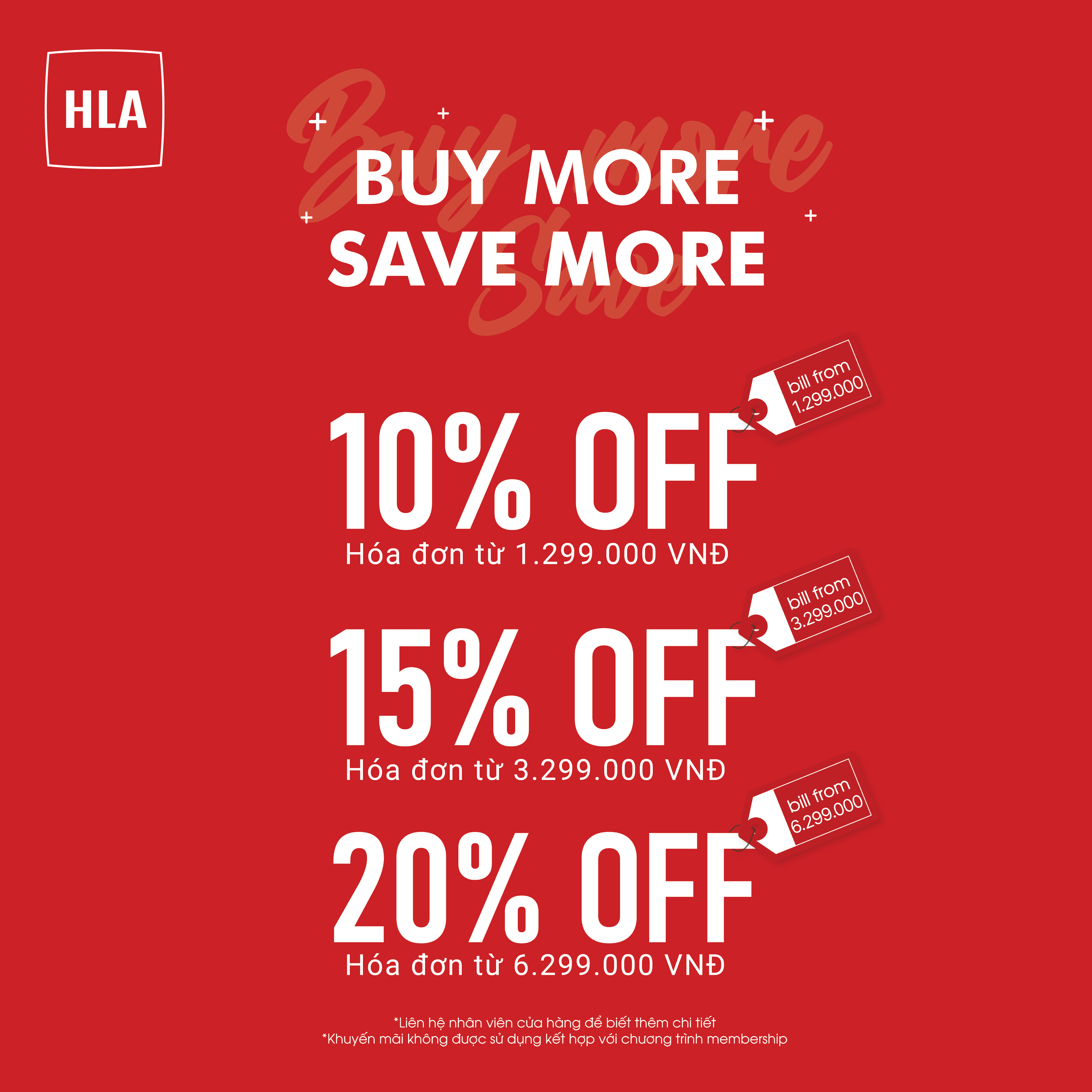HLA VIET NAM - BUY MORE SAVE MORE