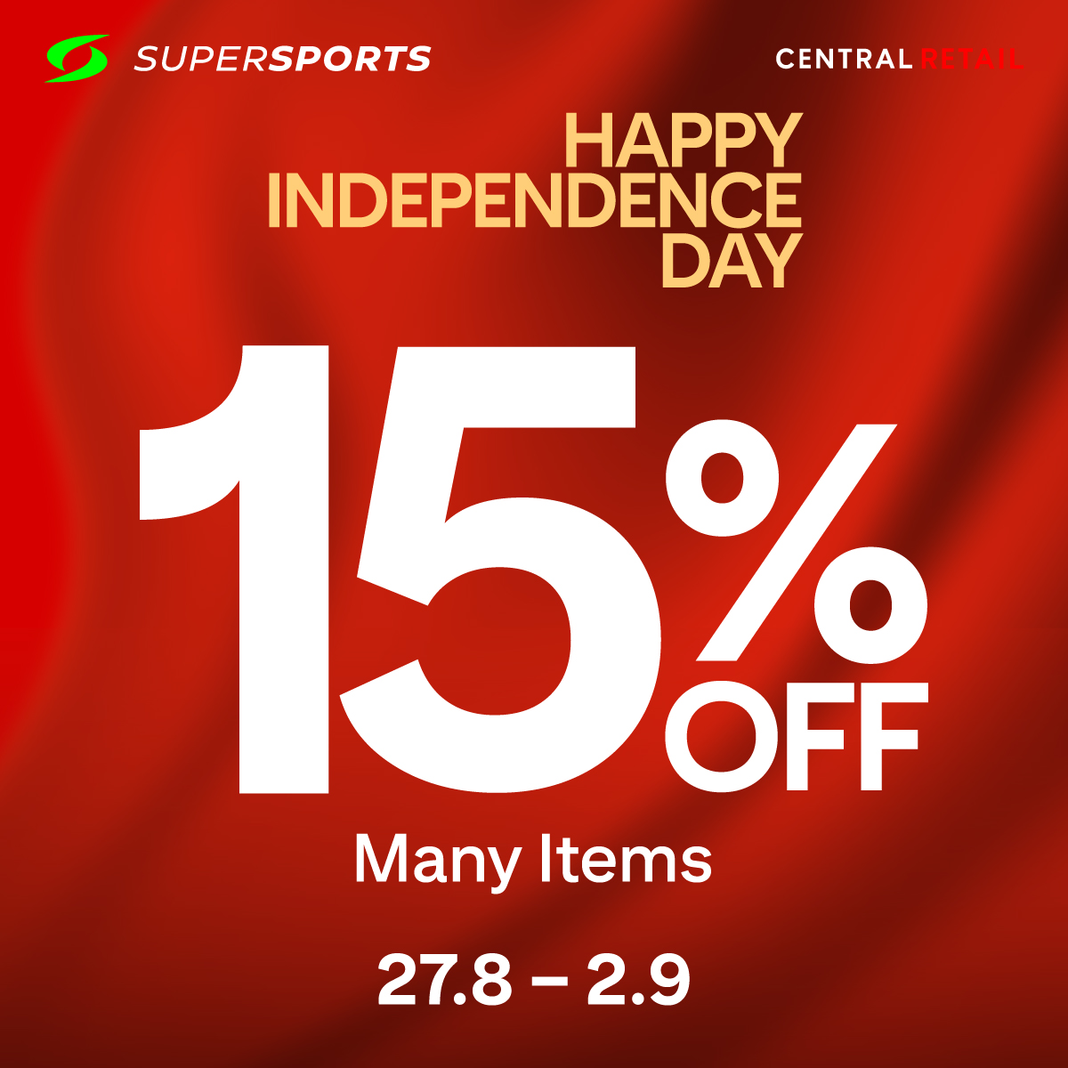 🔴 INDEPENDENCE DAY CELEBRATION - EXPLOSIVE DEALS AT SUPERSPORTS!