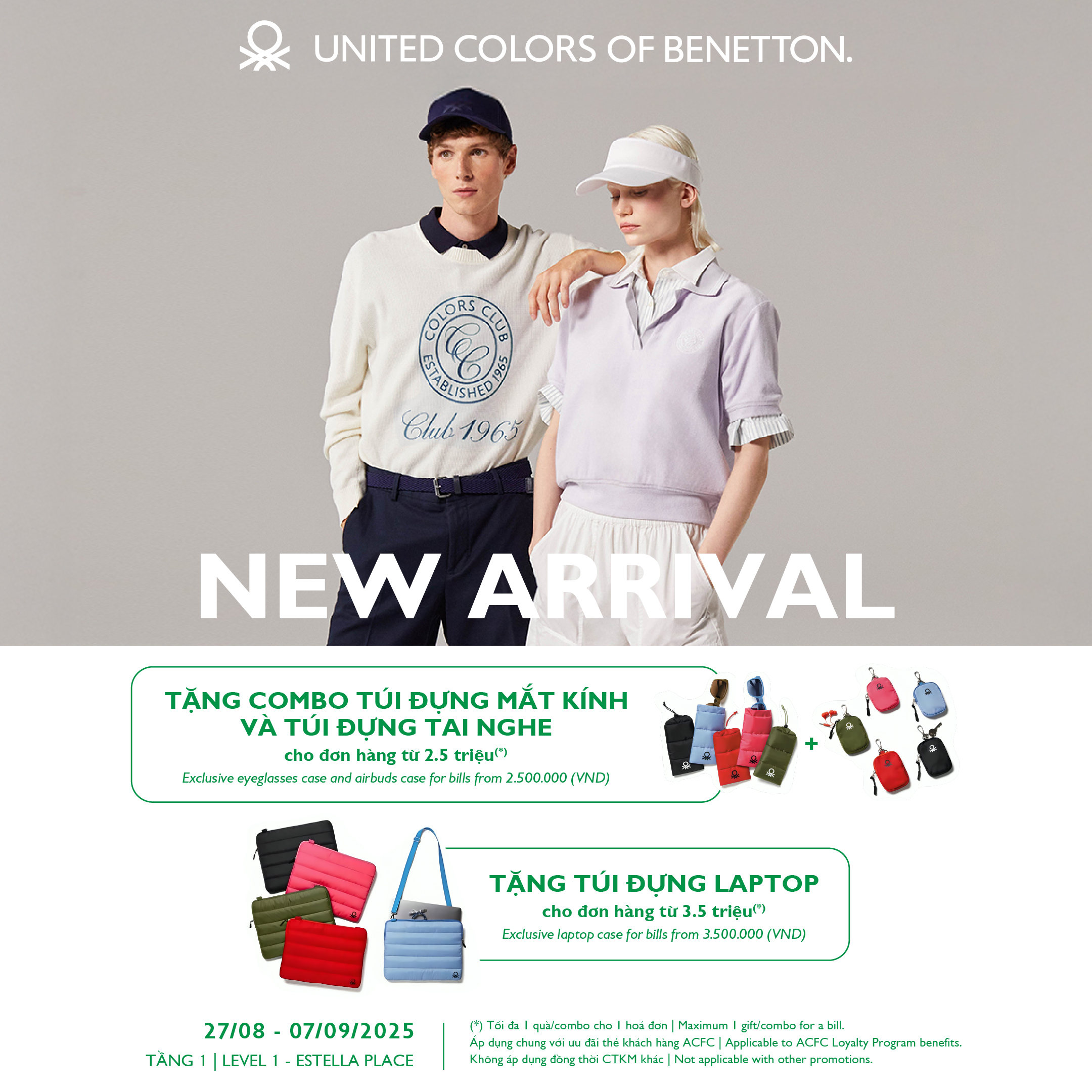 ACFC X BENETTON - NEW FW25 - 𝐋𝐈𝐍𝐎 & 𝐂𝐎𝐋𝐎𝐑𝐒 𝐂𝐋𝐔𝐁