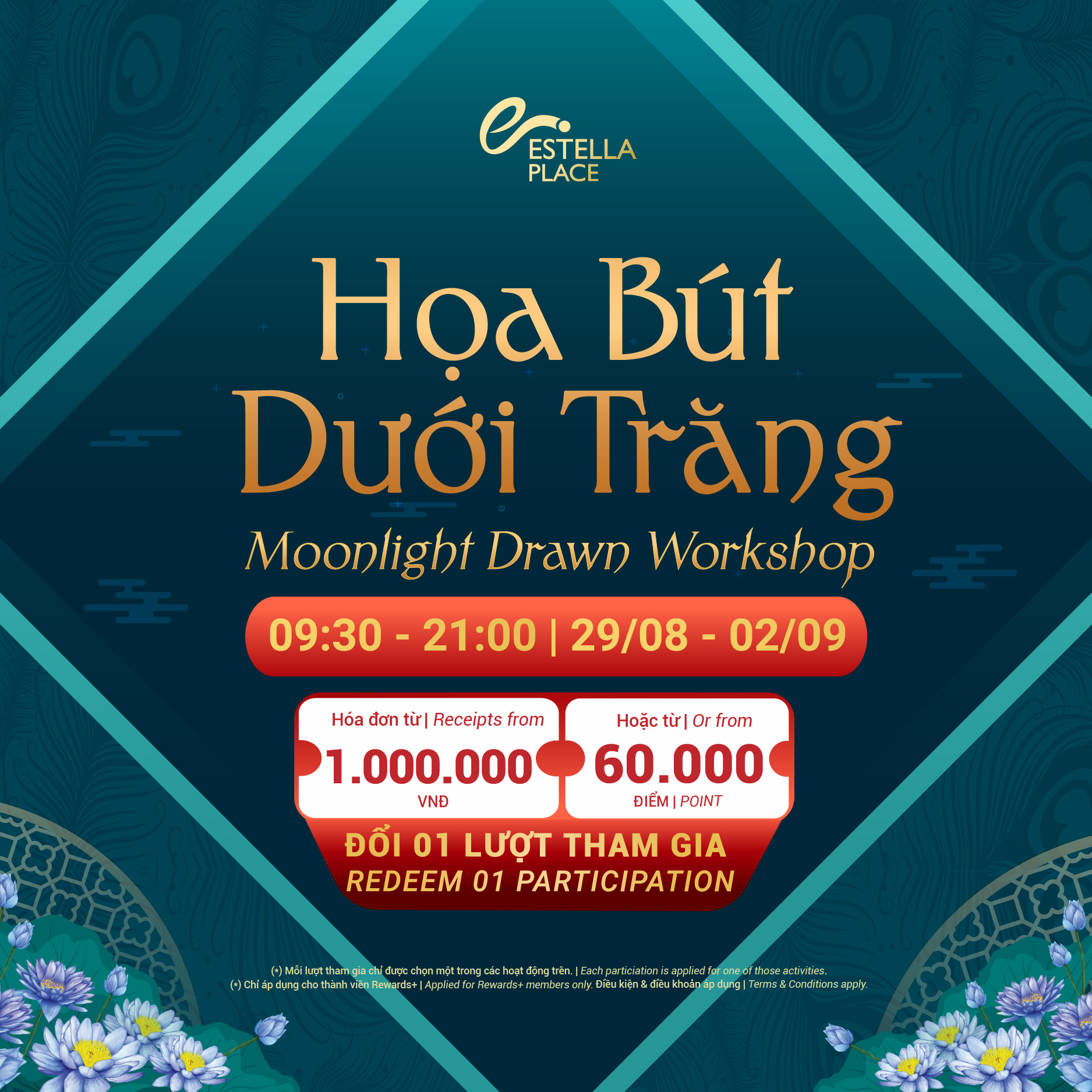 🎨MOONLIGHT DRAWN WORKSHOP🌕