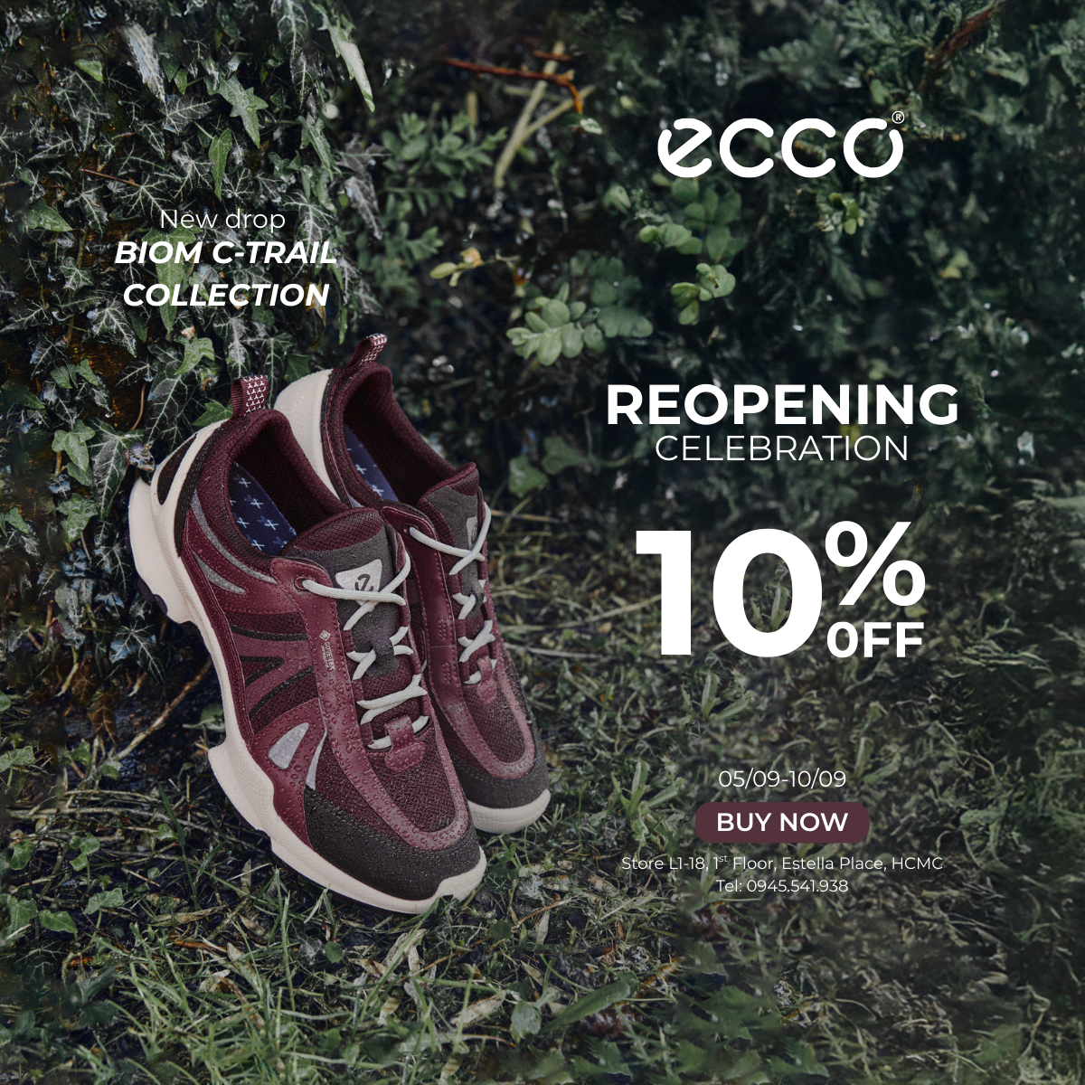 🎉 ECCO REOPENING CELEBRATION 🎉