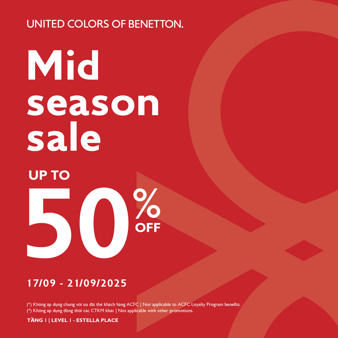 ACFC X BENETTON - 𝐌𝐈𝐃 𝐒𝐄𝐀𝐒𝐎𝐍 𝐒𝐀𝐋𝐄 𝐔𝐏 𝐓𝐎 𝟓𝟎% 🔥
